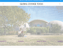 Tablet Screenshot of globalchangetools.org